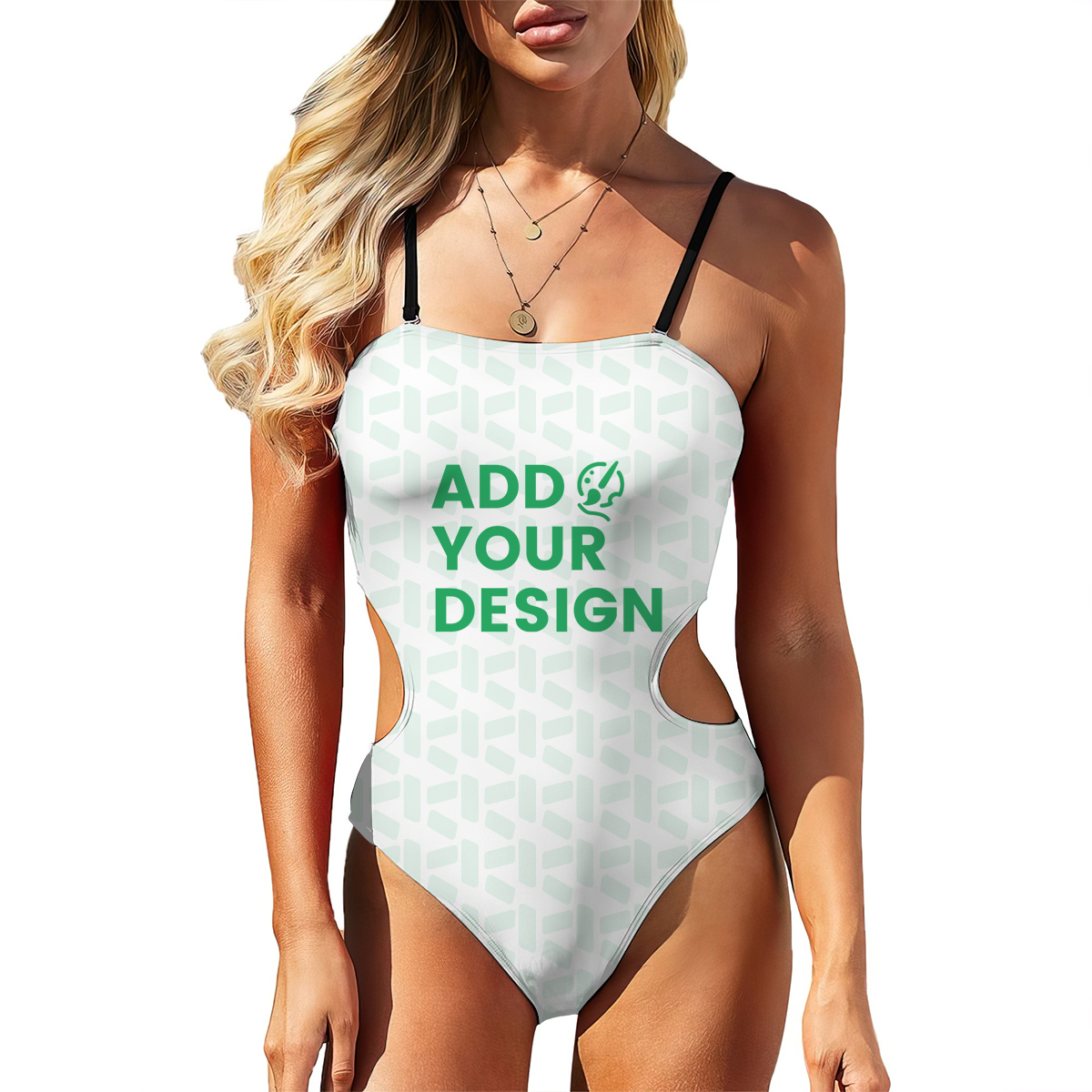 Cut Out One Piece Swimsuit Women