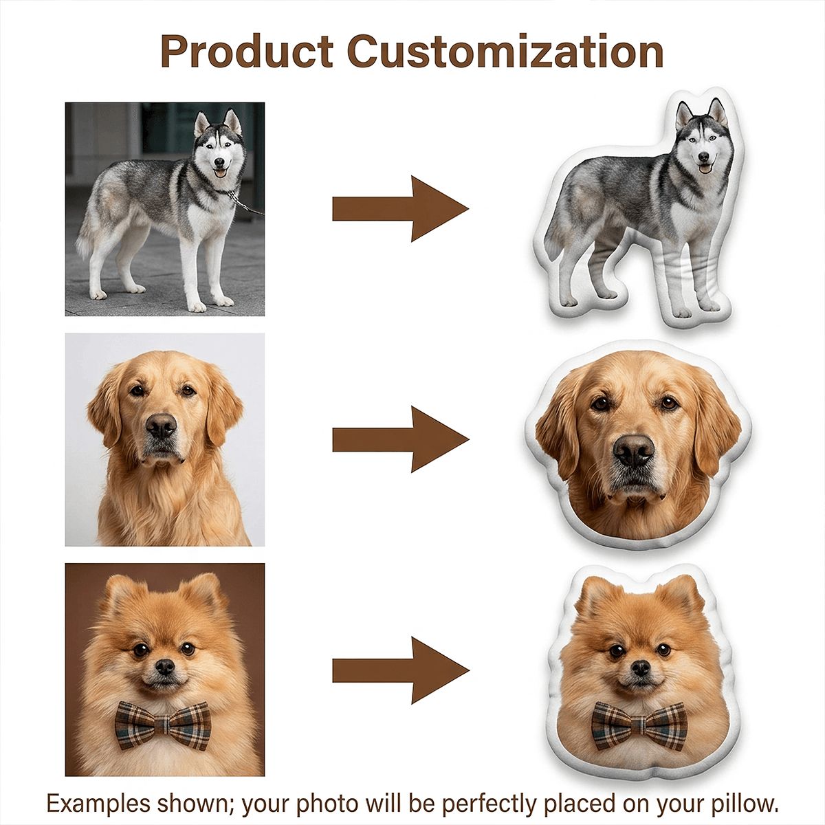 Die-Cut Photo Pillow