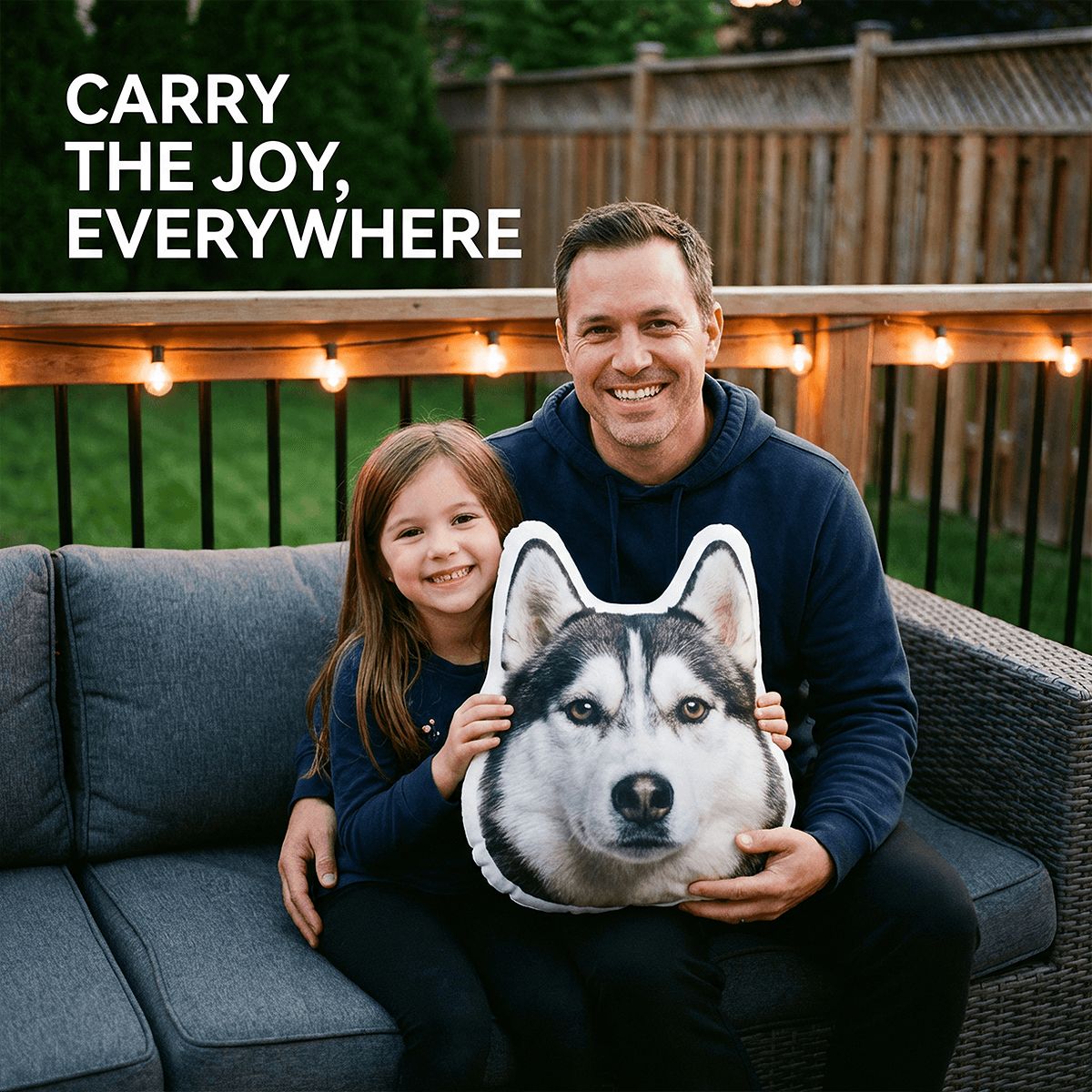 Die-Cut Photo Pillow