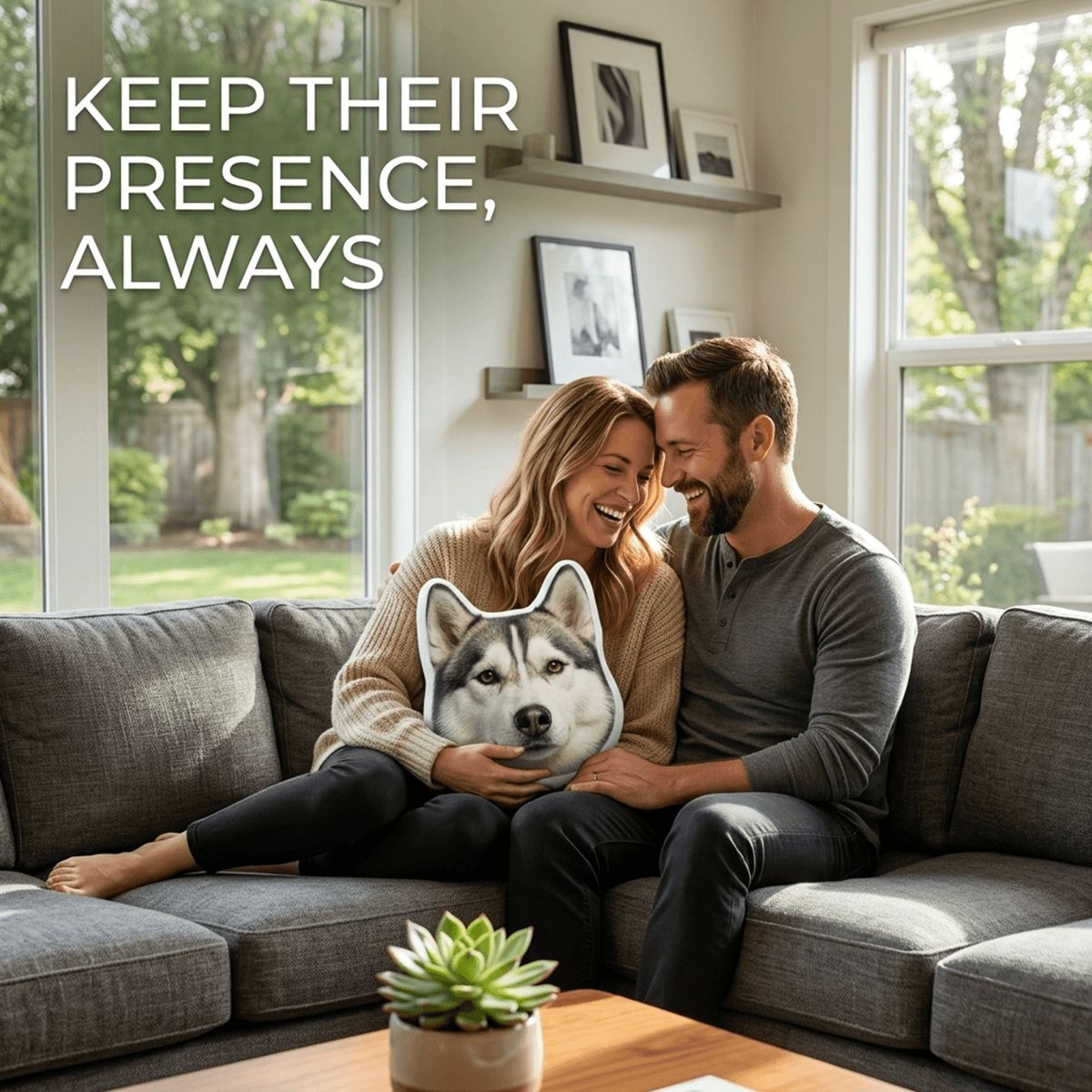 Die-Cut Photo Pillow