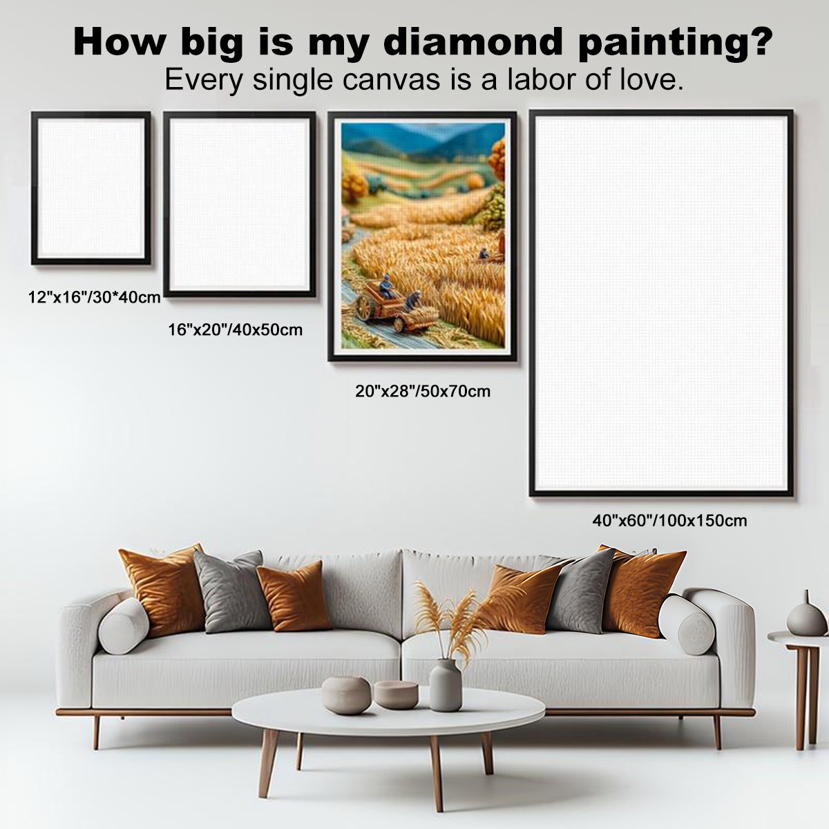 DIY Diamond Painting no Frame (5:7)