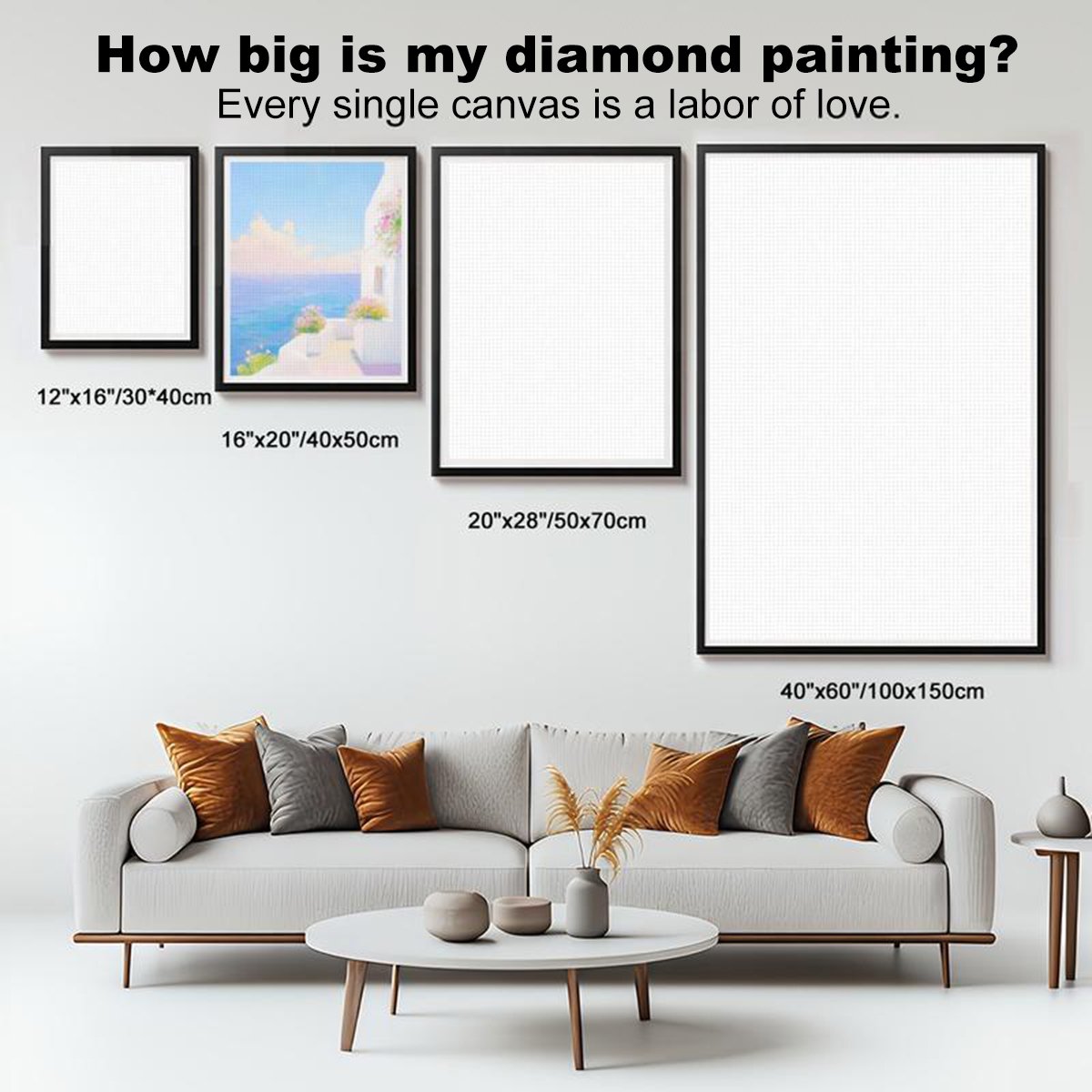 DIY Diamond Painting no Frame (4:5)