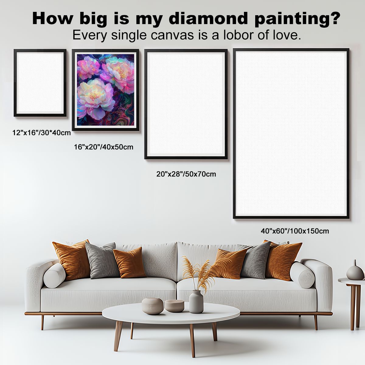 DIY Diamond Painting no Frame (4:5)