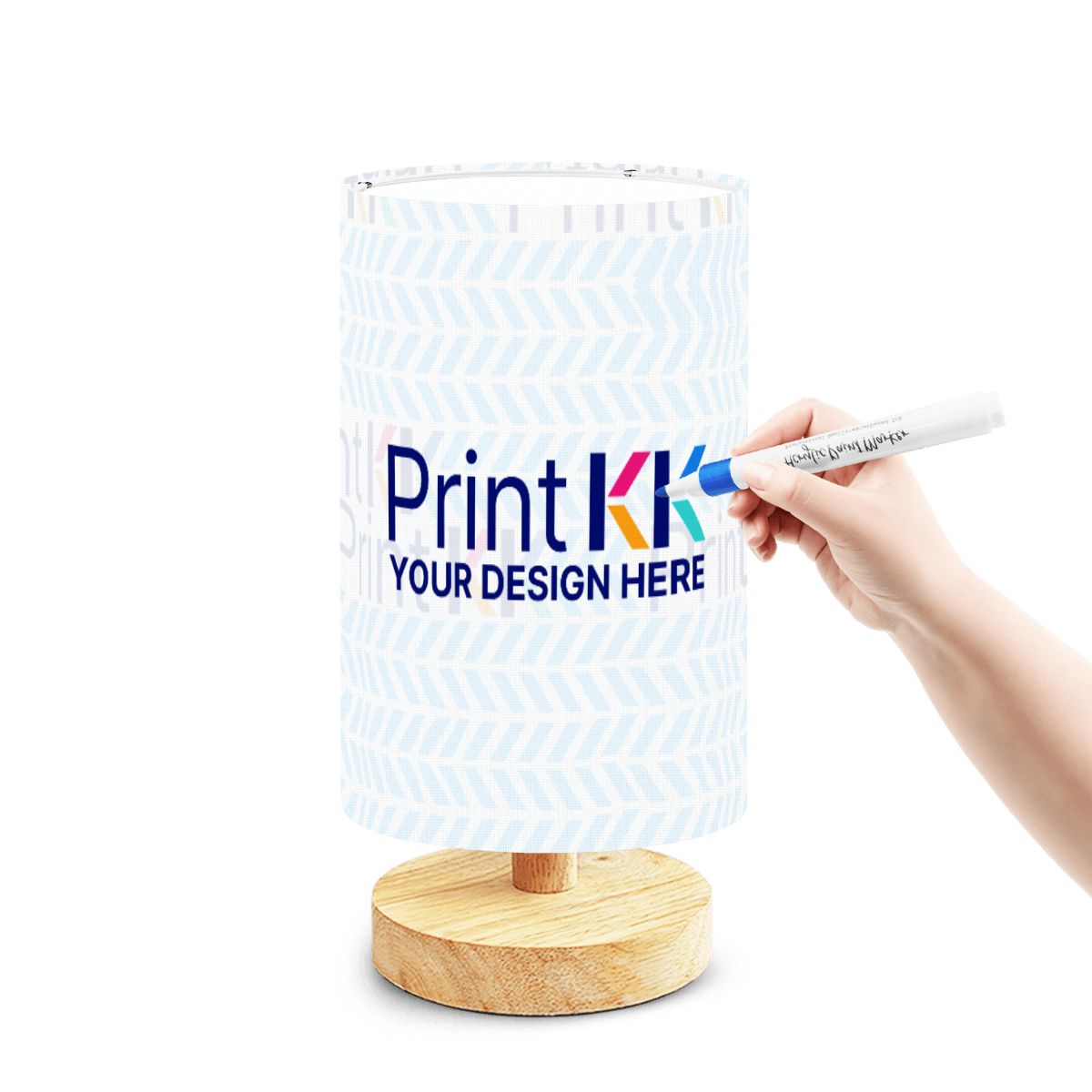 DIY Paintable Table Lamp