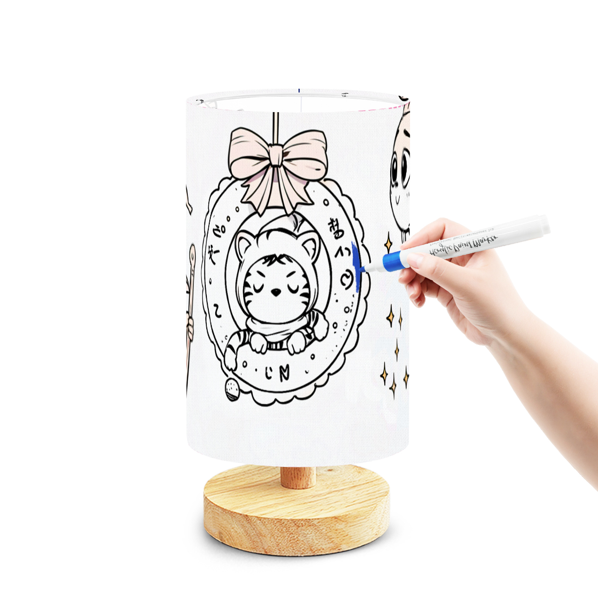 DIY Paintable Table Lamp (Made in USA)