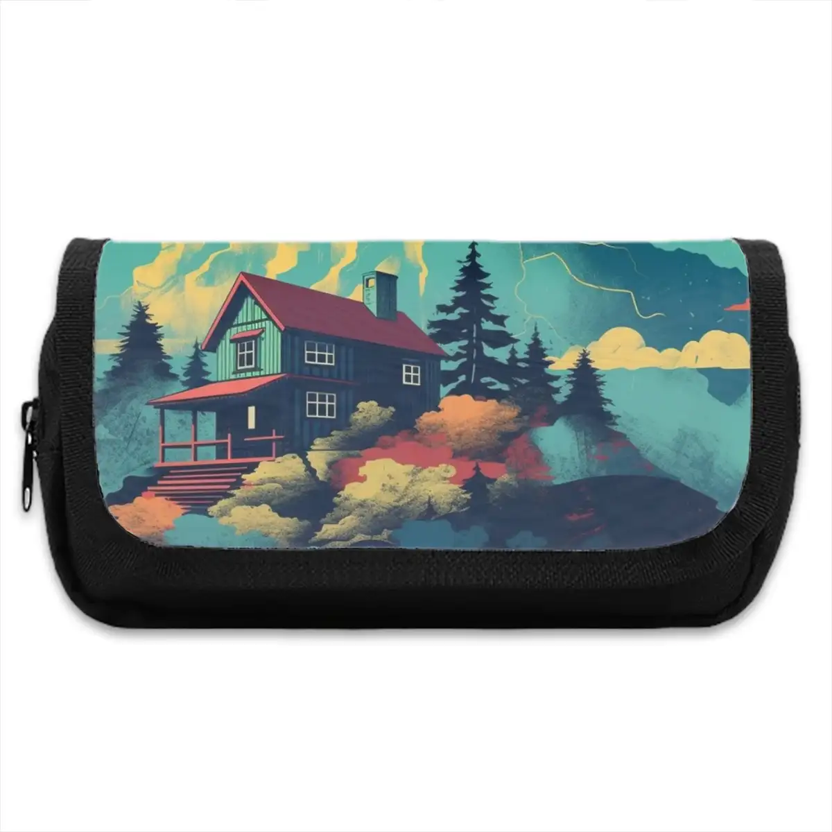 Double Layer Pencil Case