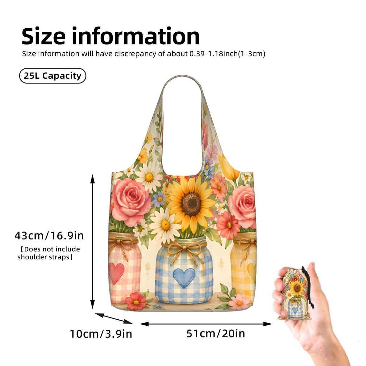 Drawstring Shopping Storage Bag