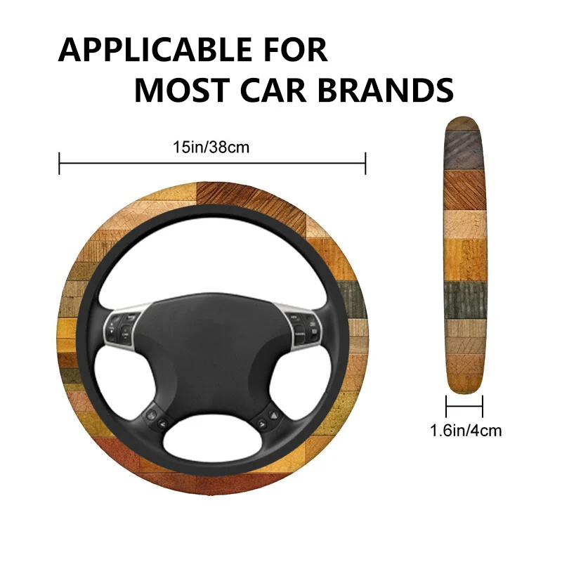 Thickened Elastic Car Steering Wheel Cover