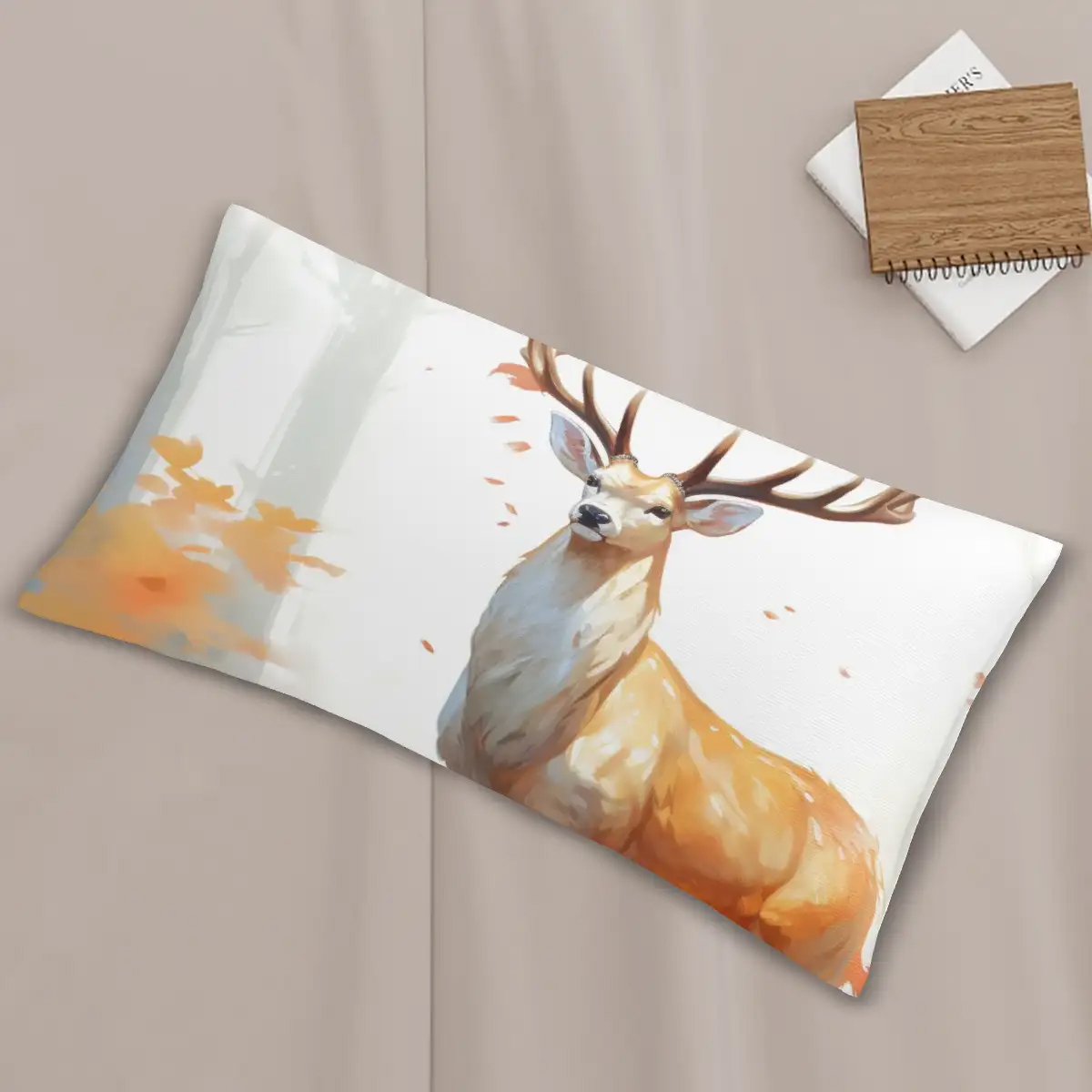 Peach Skin Throw Pillow Covers 5:9 (Double-Sided Design)