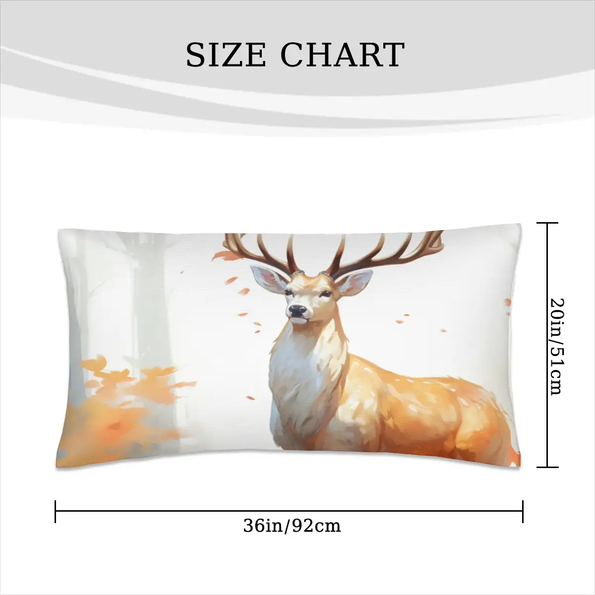 Peach Skin Throw Pillow Covers 5:9 (Double-Sided Design)