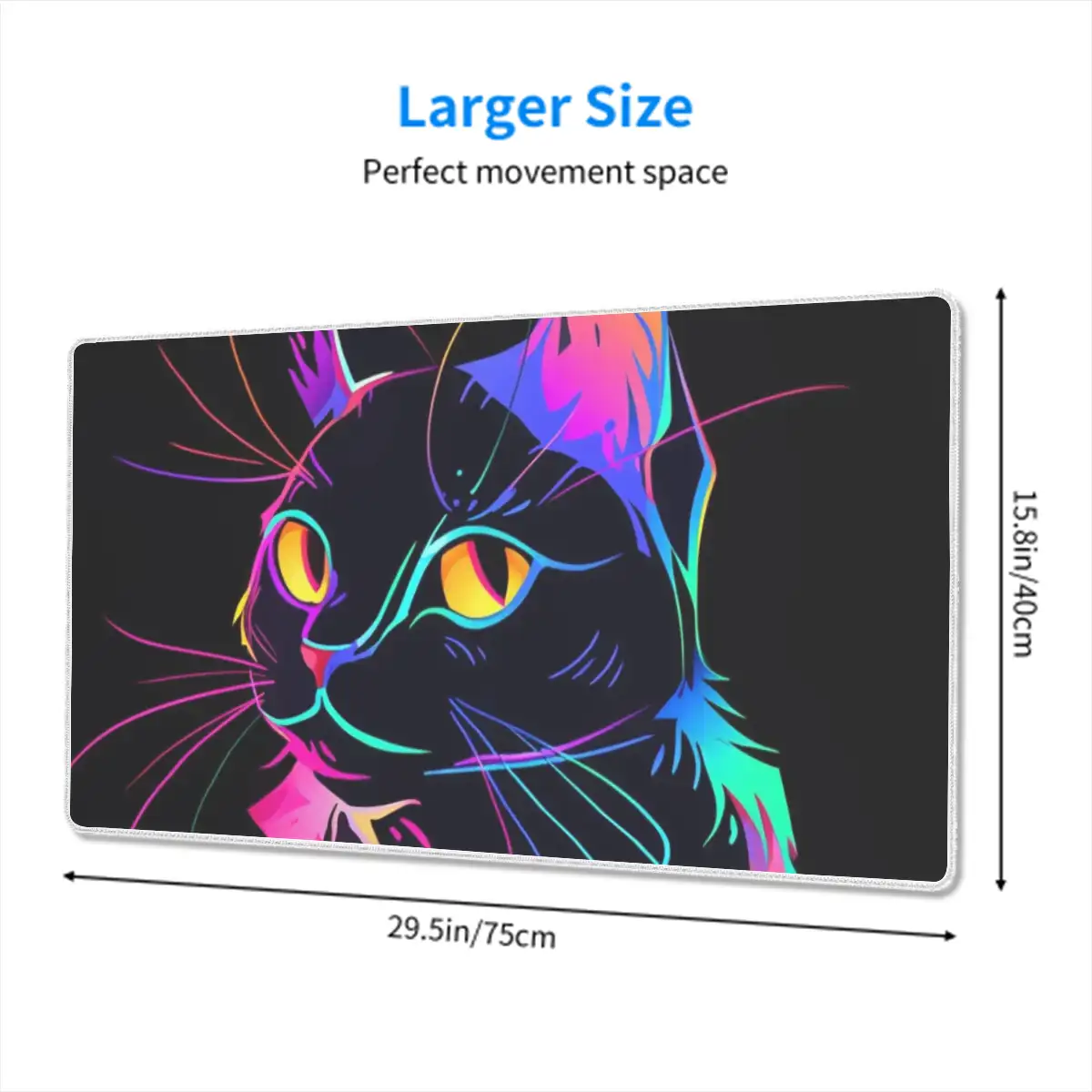 Extra Large Mouse Pad with Non-Slip Rubber Base