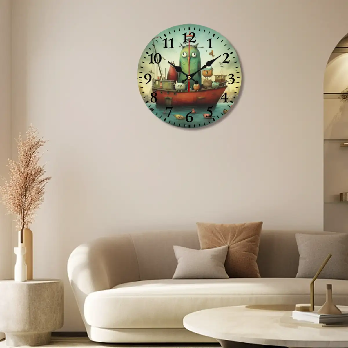 Fashion PVC Wall Clock