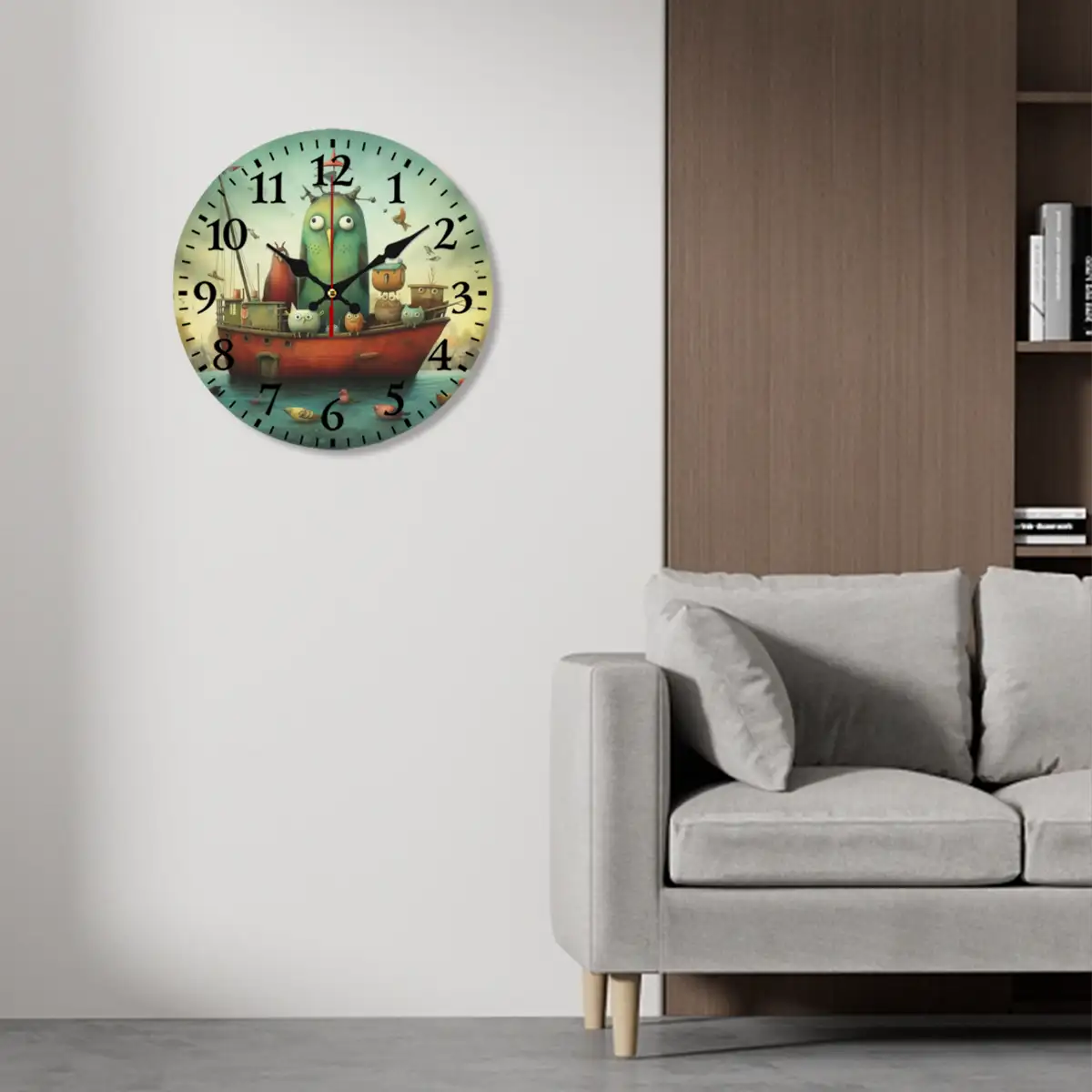 Fashion PVC Wall Clock