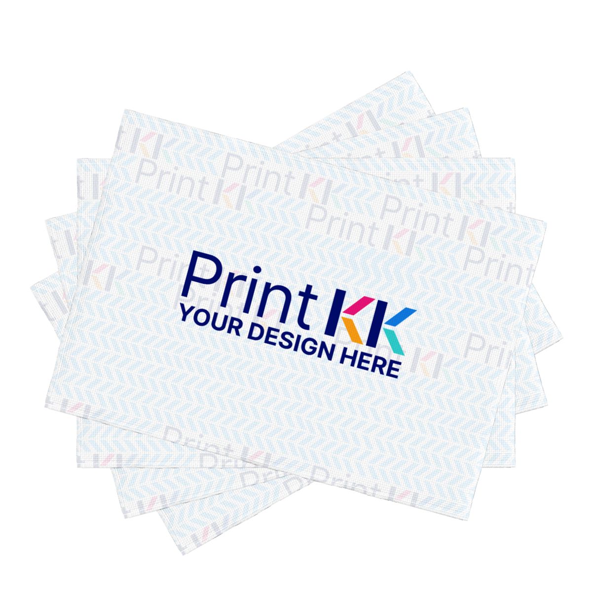 Faux Linen Placemats Set of 4