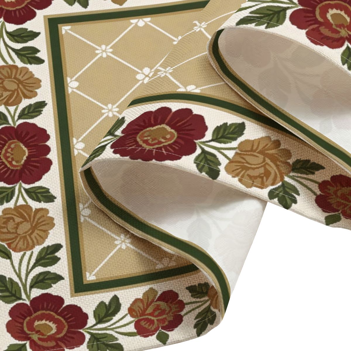 Faux Linen Placemats Set of 4