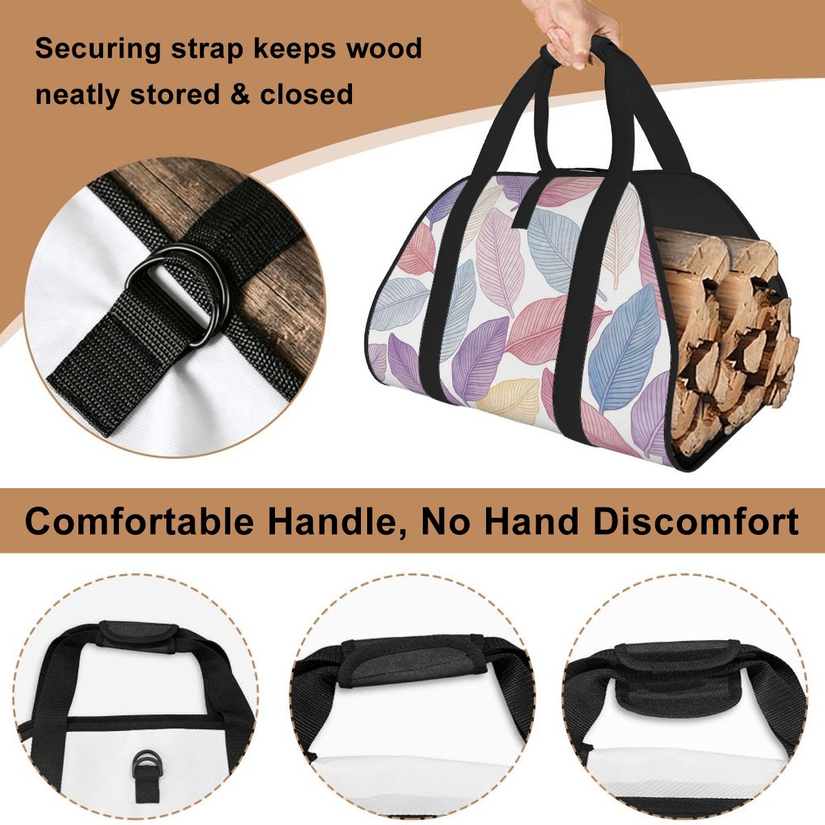 Firewood Carrier Bag
