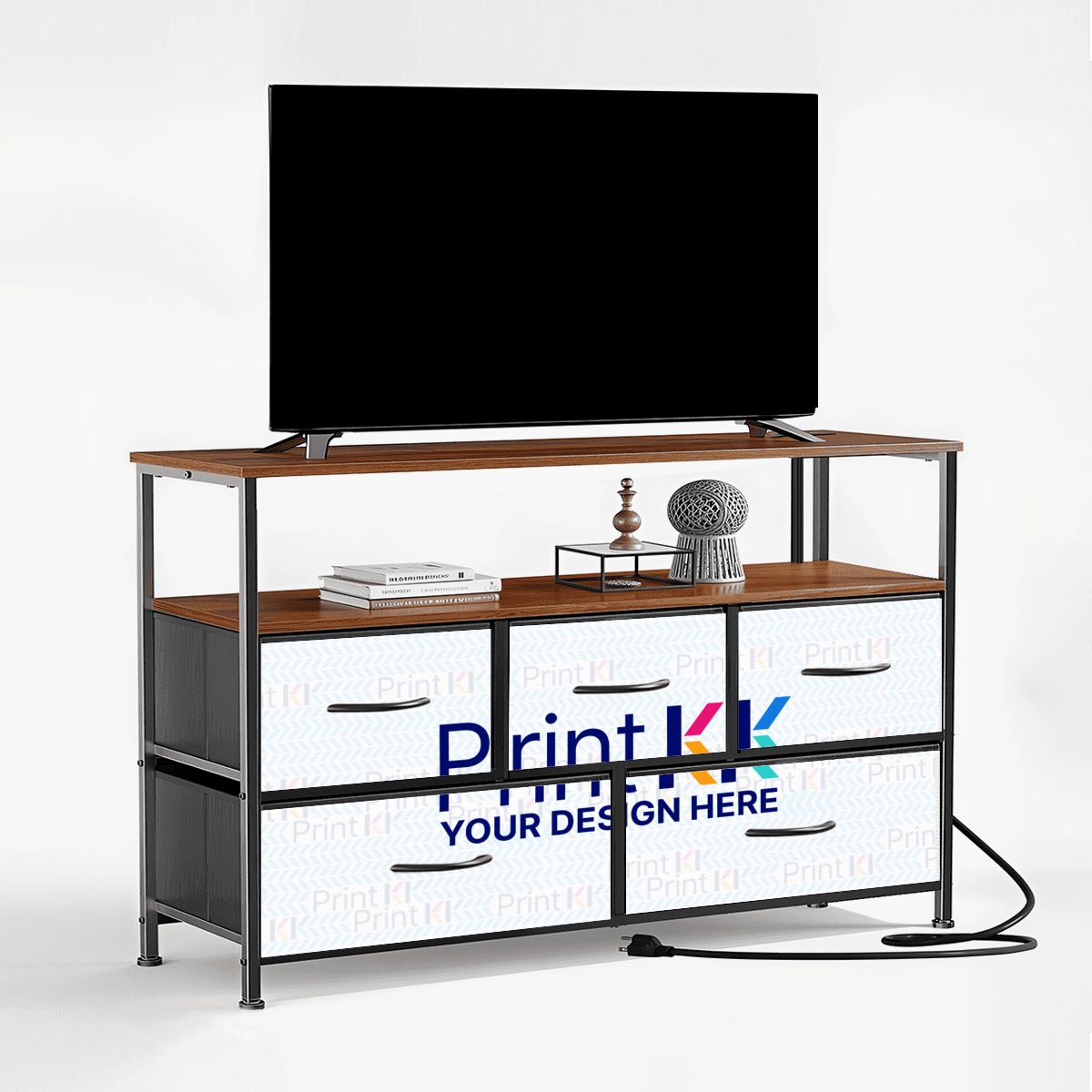 5-Drawer TV Stand Dresser