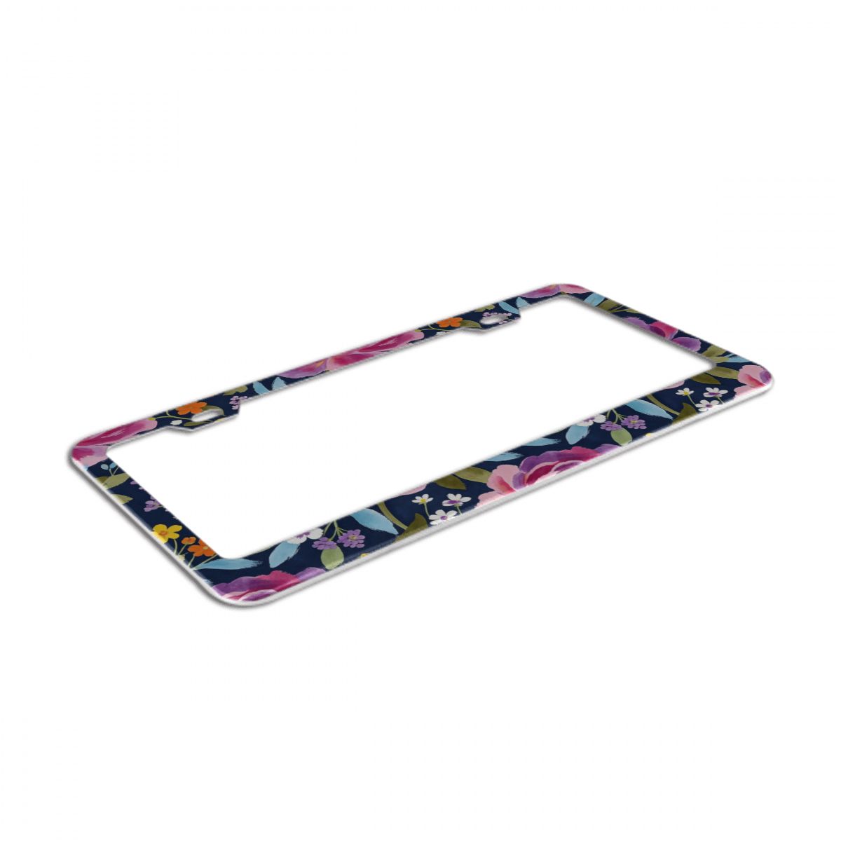 2-Hole Oval License Plate Frames 2 pcs