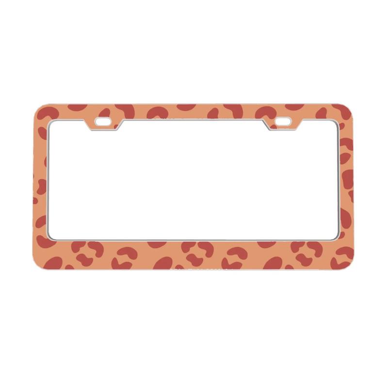 Flat Hole License Plate Frames 2pcs