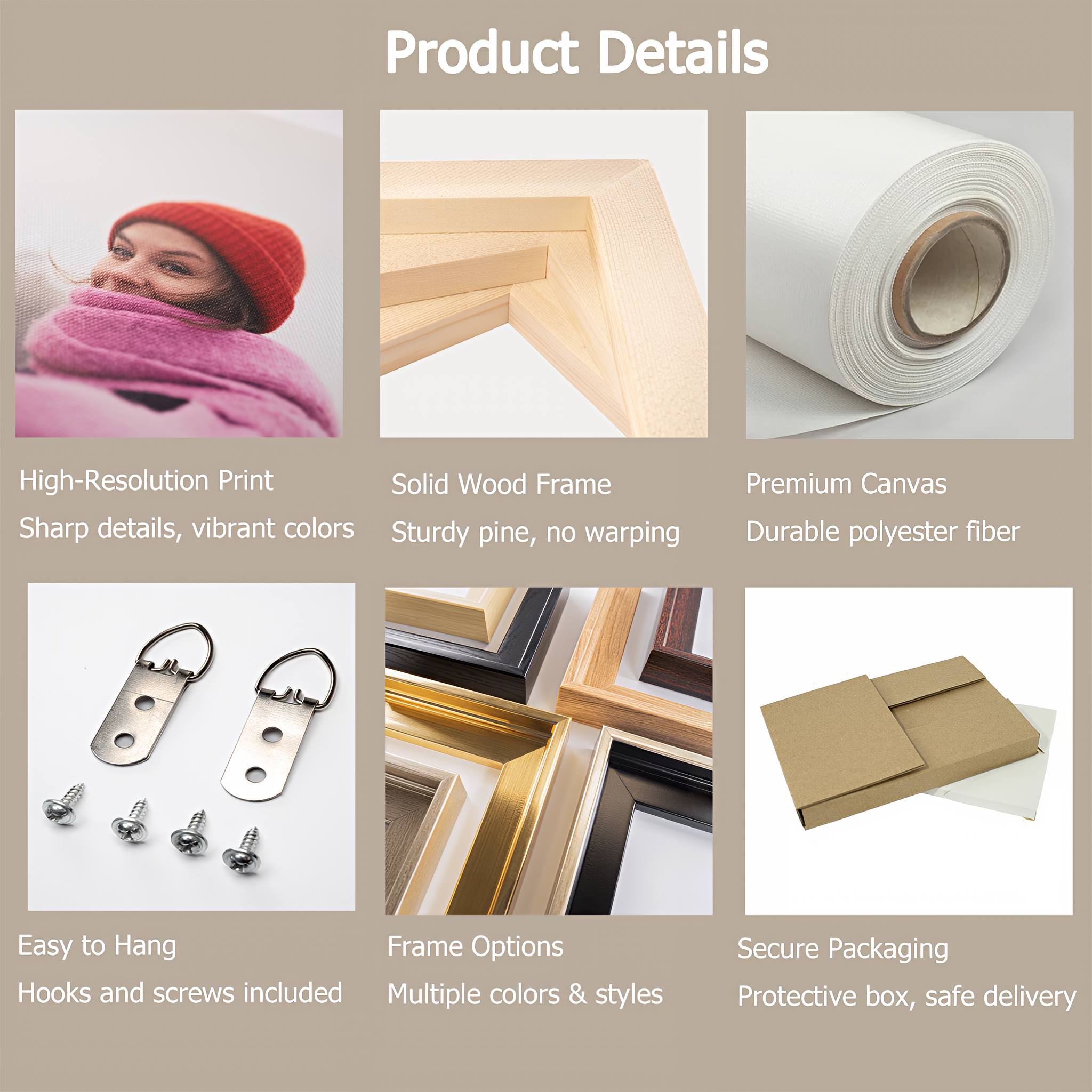 フローティングフレームキャンバス 2:3（縦） （アメリカ製）