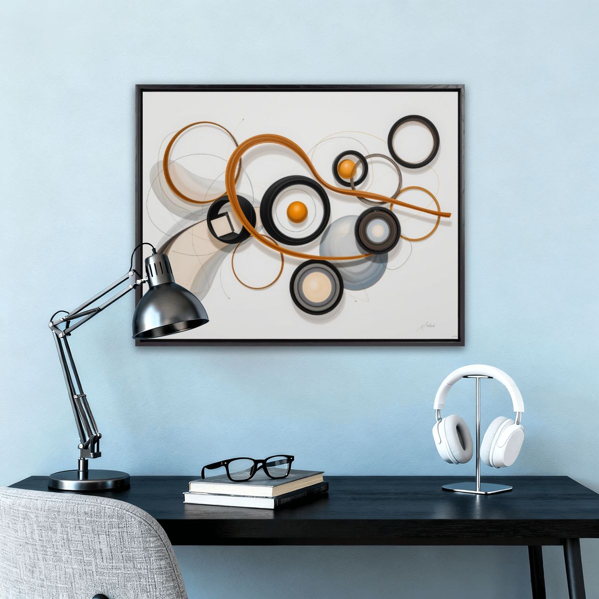 フローティングフレームキャンバス 5:4（横向き）（米国製）