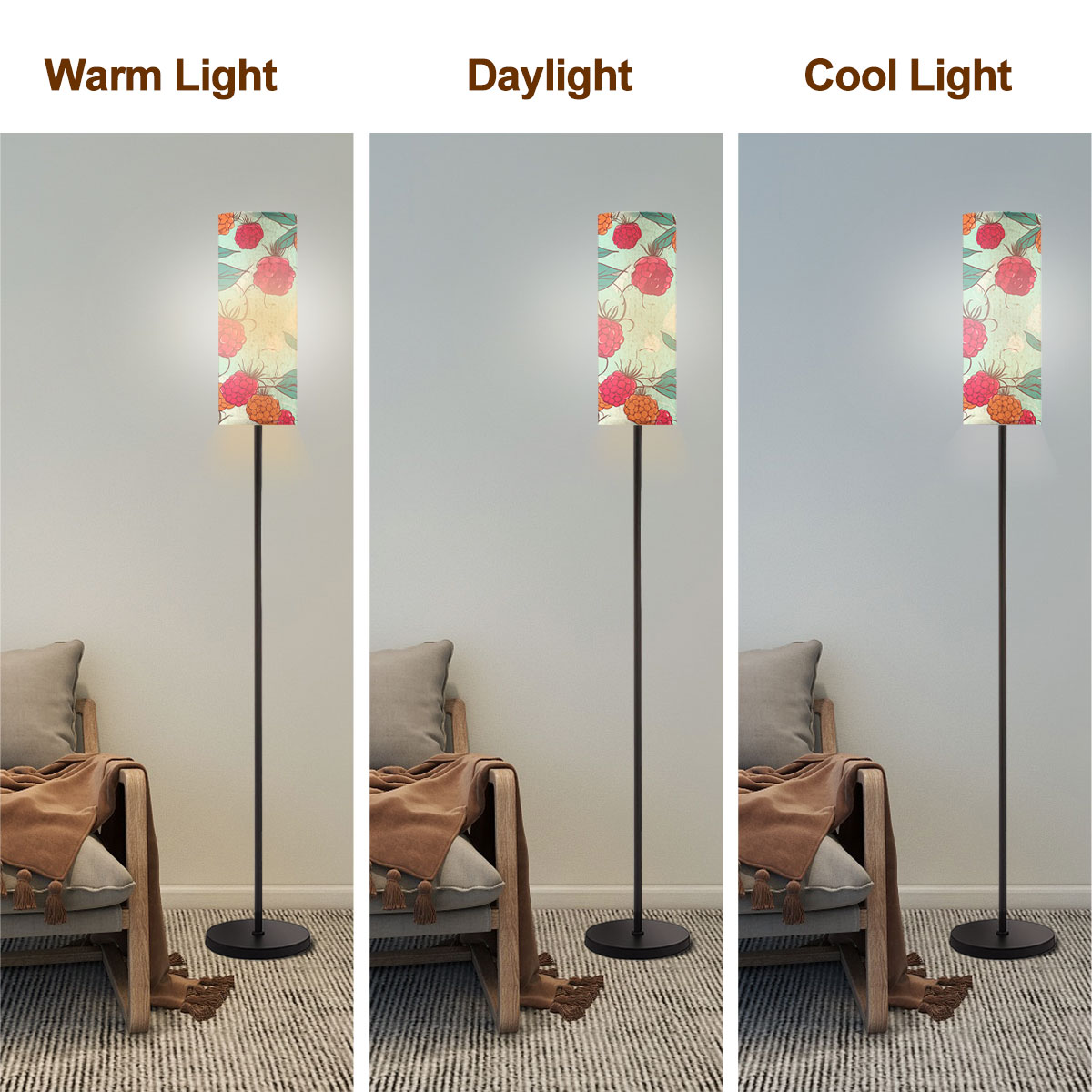 Floor Lamp Modern Standing Lamp (Made in USA)