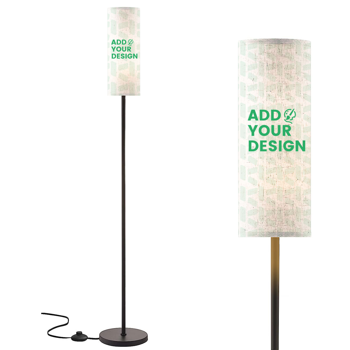 Floor Lamp Modern Standing Lamp (Made in USA)