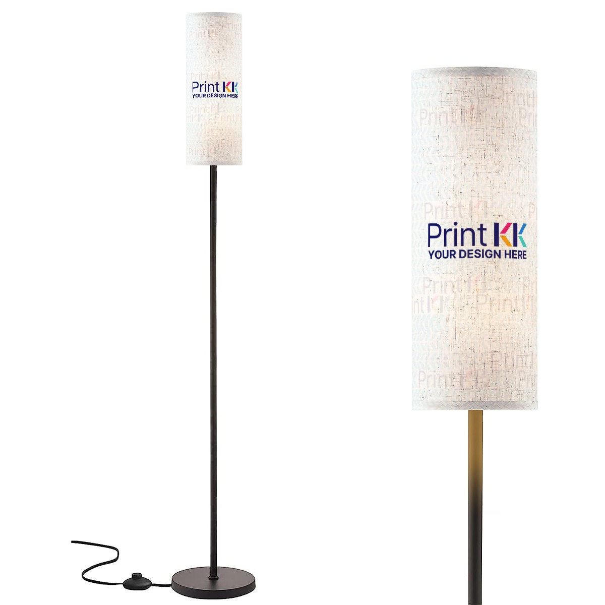 Floor Lamp Modern Standing Lamp (Made in USA)