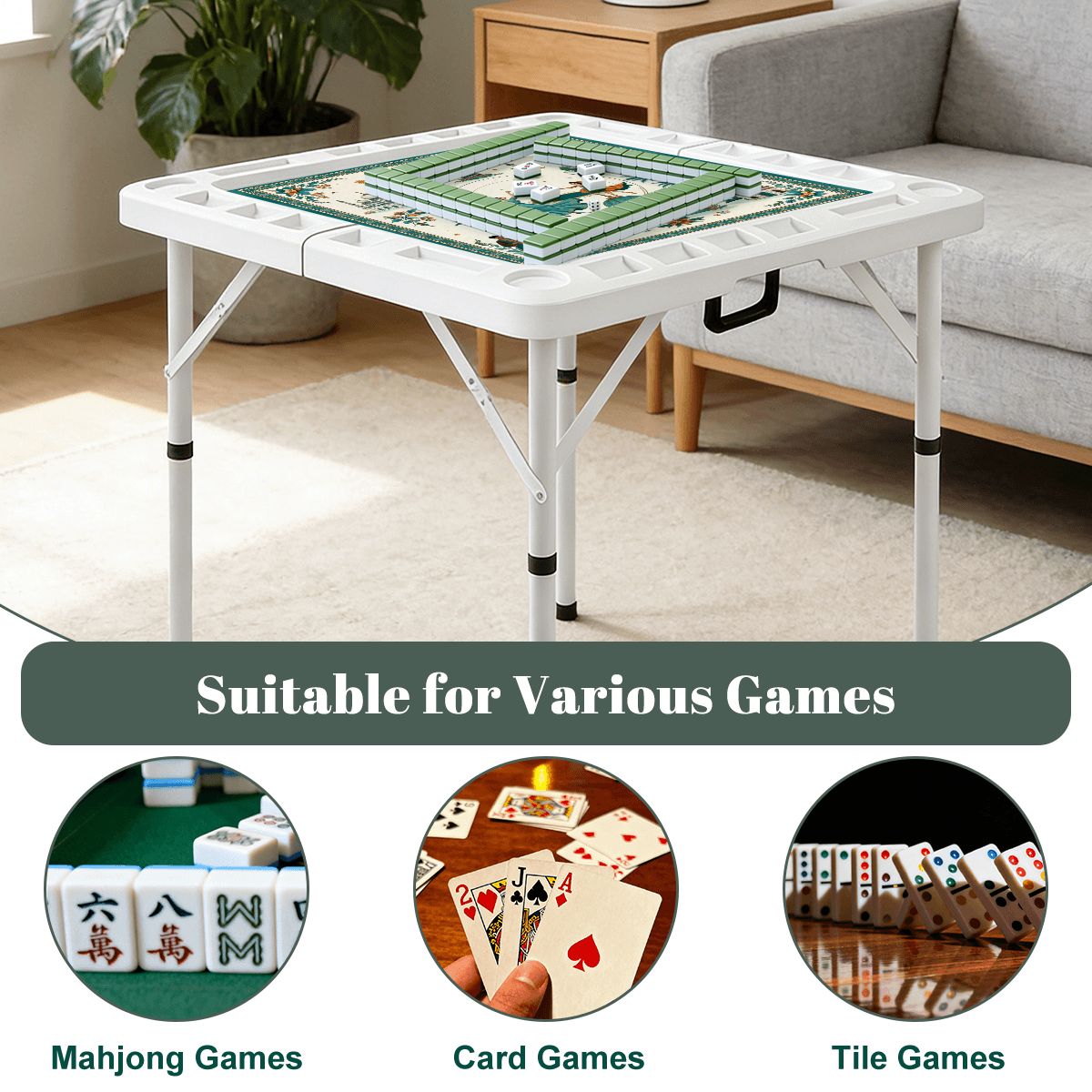 Foldable Mahjong Table