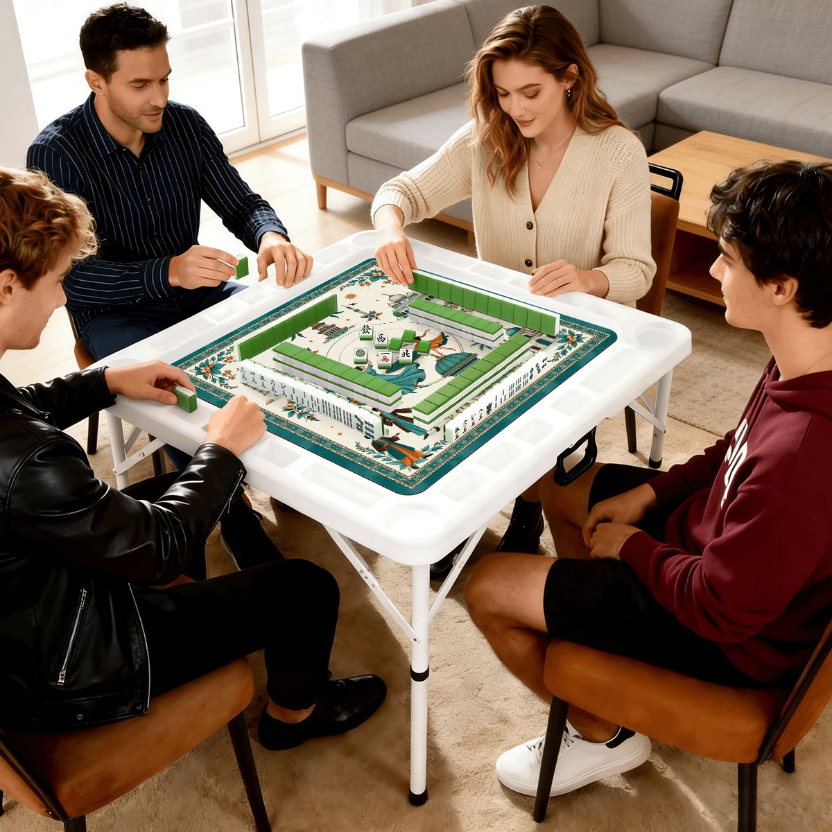 Foldable Mahjong Table