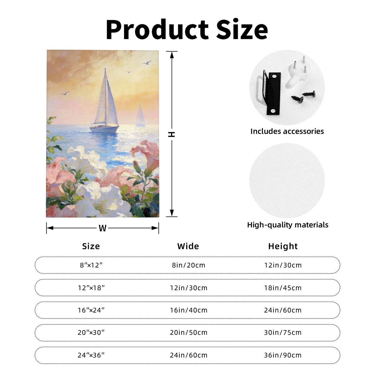 Gerahmtes Leinwandbild (2:3) (Vertikal) (Hergestellt in den USA)