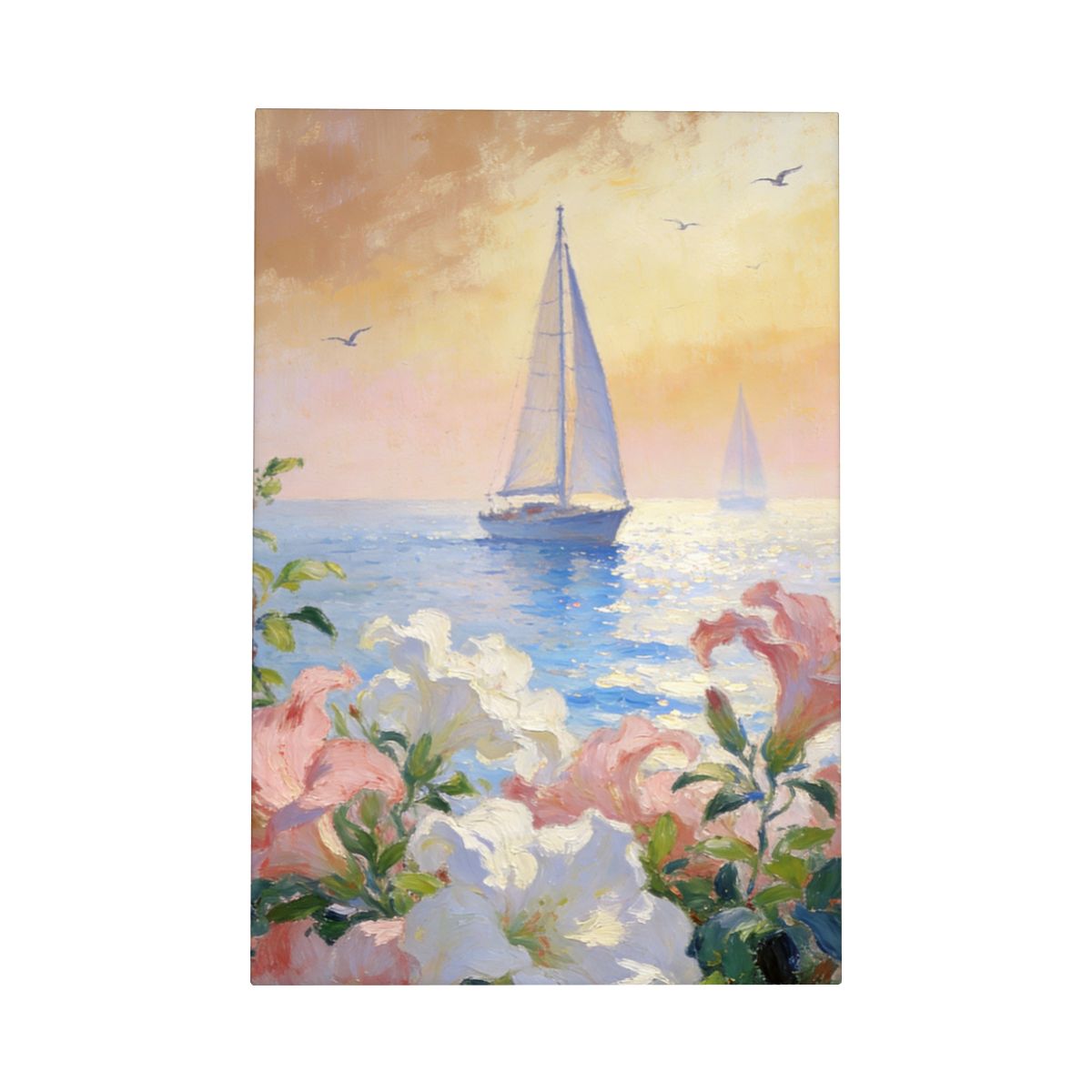 フレーム付きキャンバス絵画 (2:3) (縦) (アメリカ製)