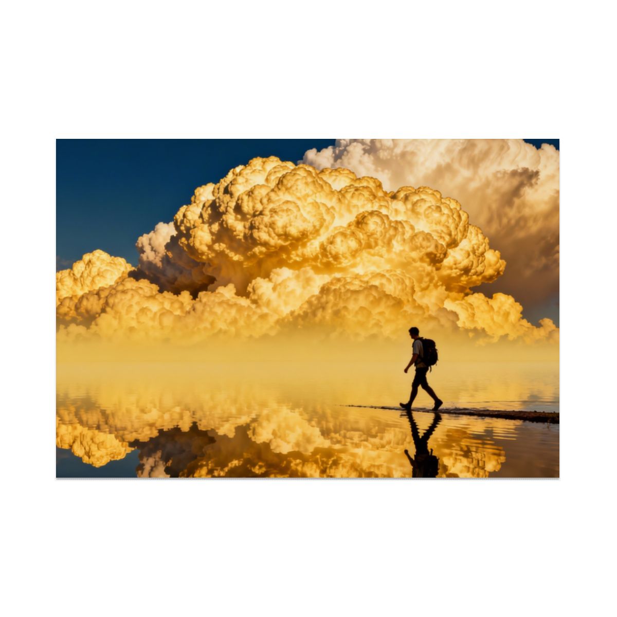 Gerahmtes Leinwandbild (3:2) (Horizontal) (Hergestellt in den USA)