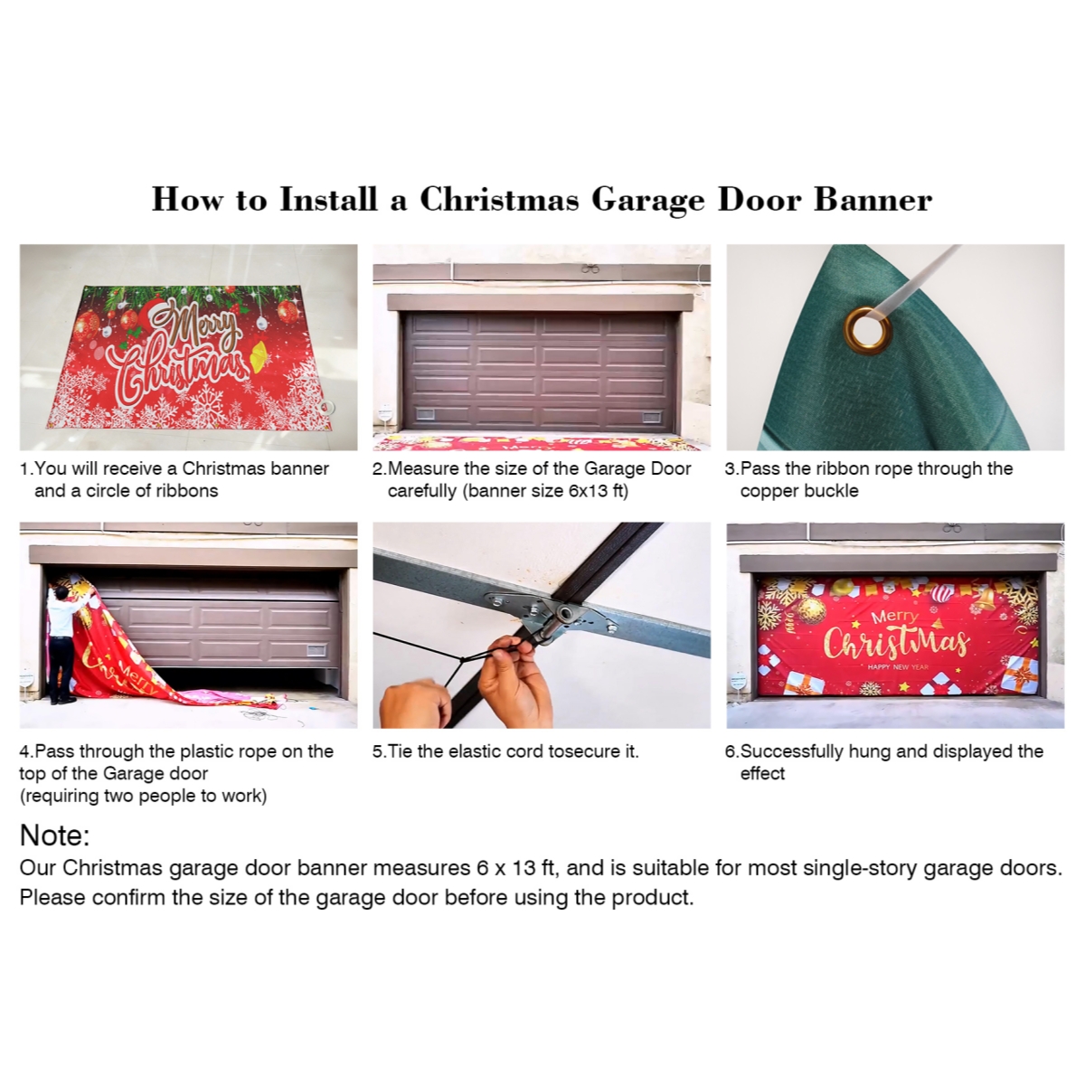 Bannière de fond de porte de garage