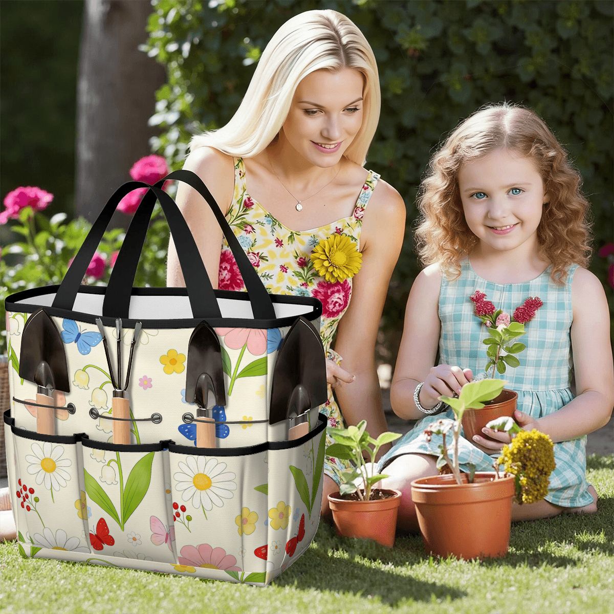 Gartengeräte-Tasche (Werkzeuge nicht enthalten)