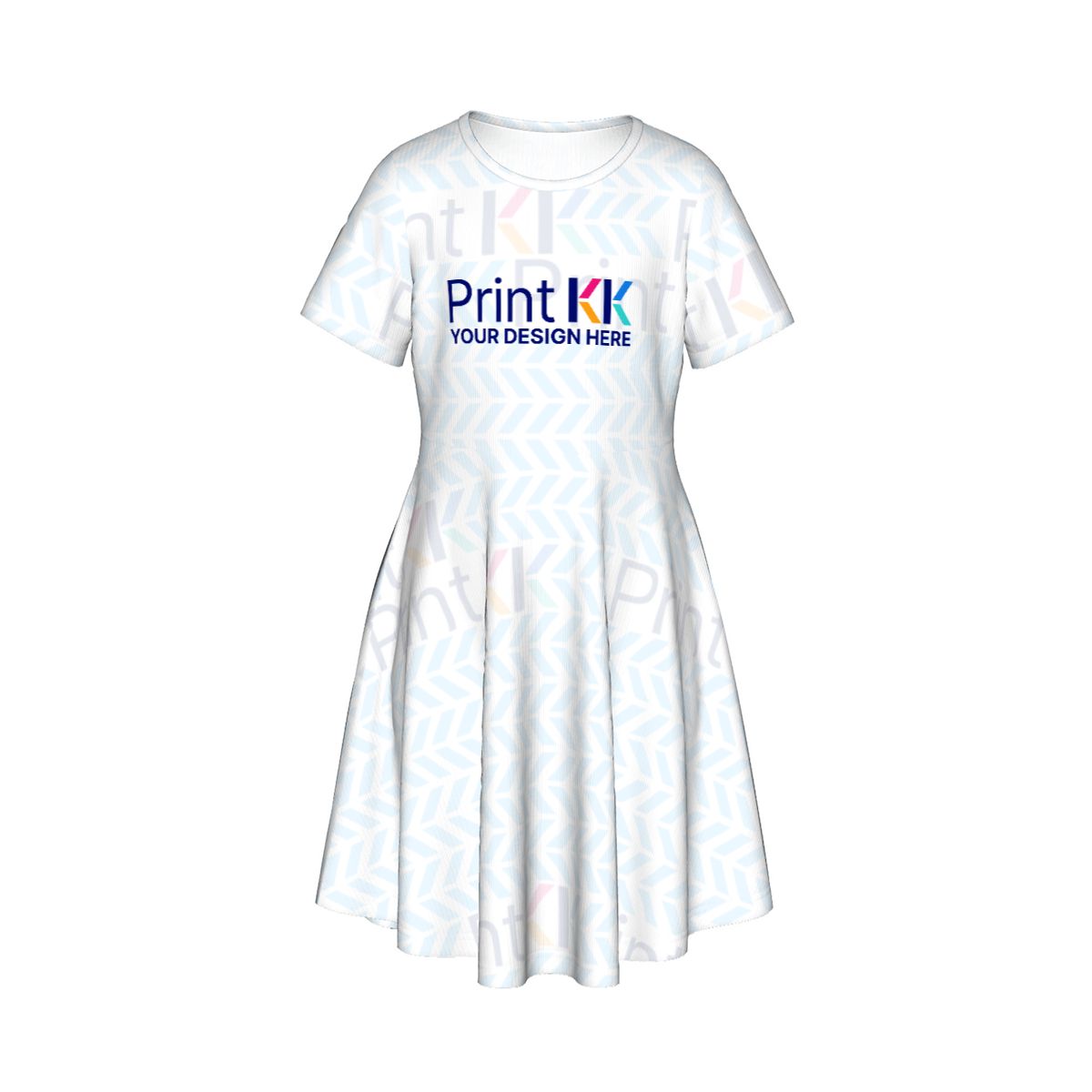 Girls Casual Short Sleeve Dress