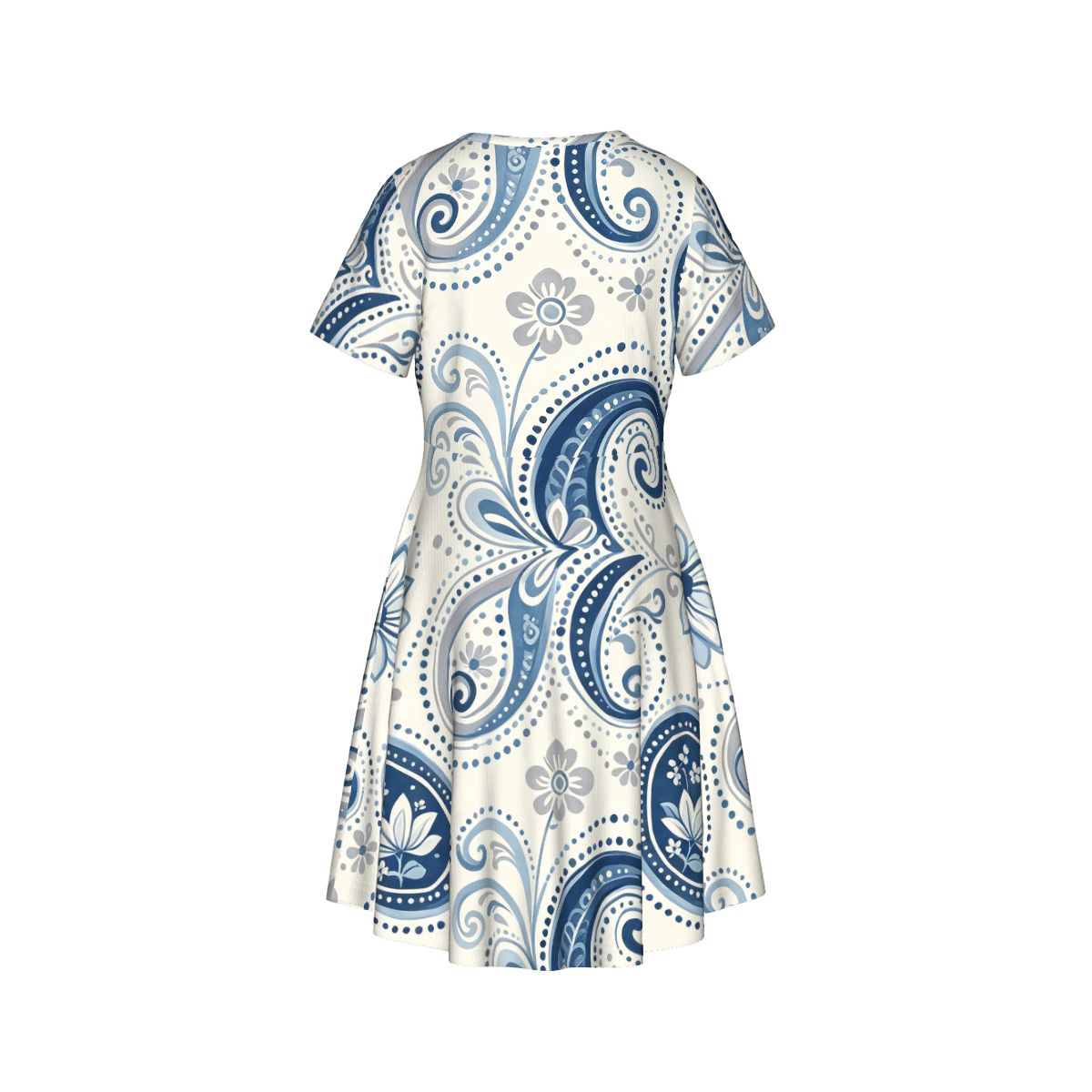 Girls Casual Short Sleeve Dress