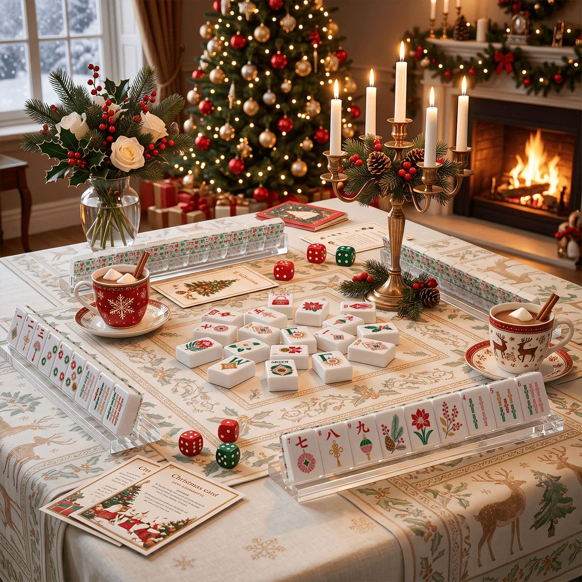 グラムホリデークリスマス麻雀牌