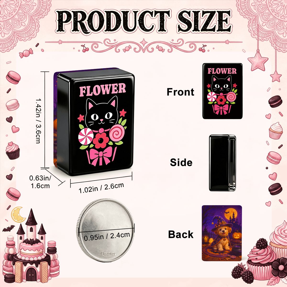 Gothic Dessert Halloween Mahjong Tiles