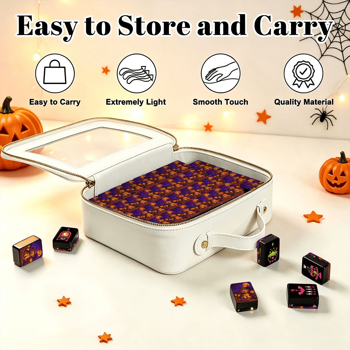 Gothic Dessert Halloween Mahjong Tiles