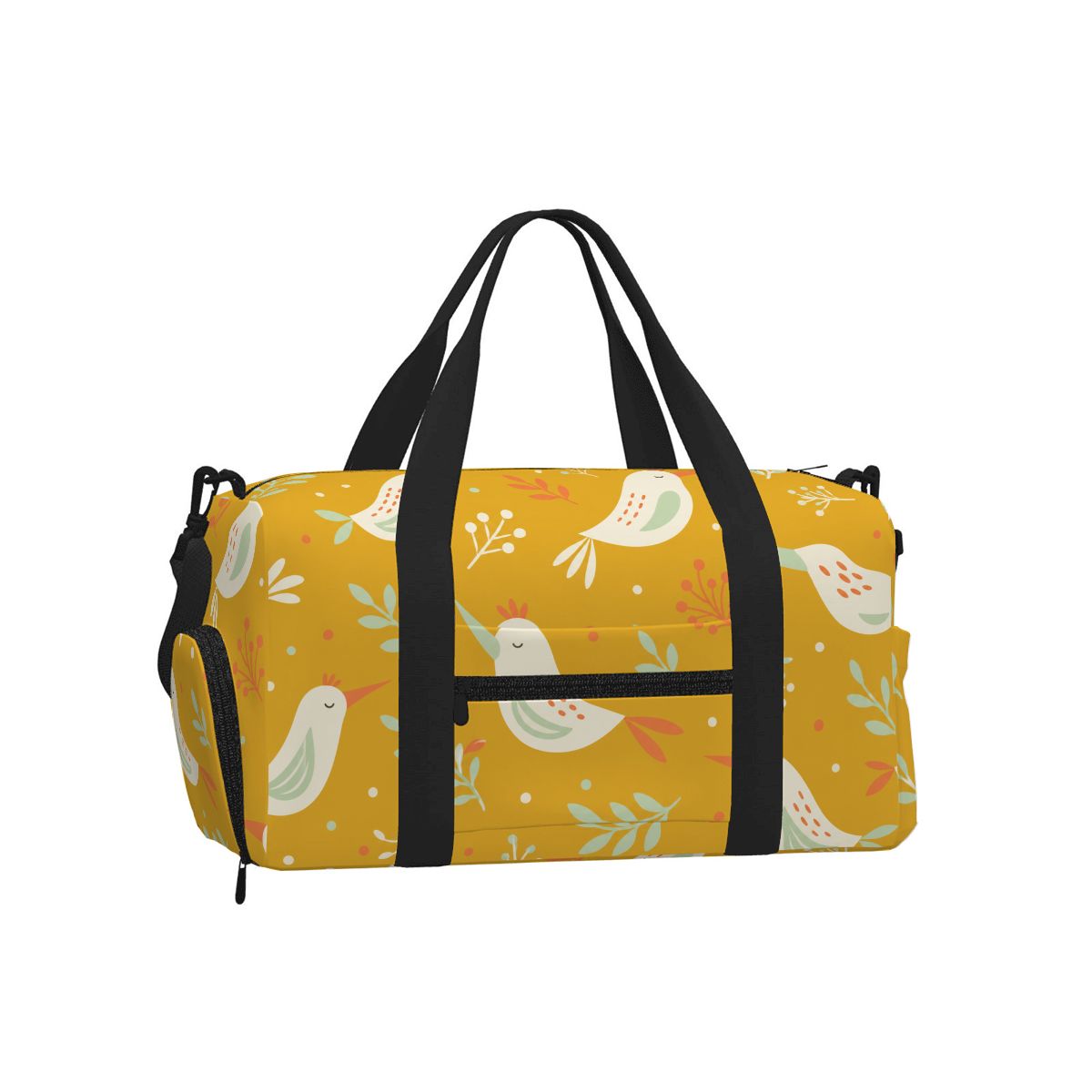 Gym Bag with Shoe Compartment