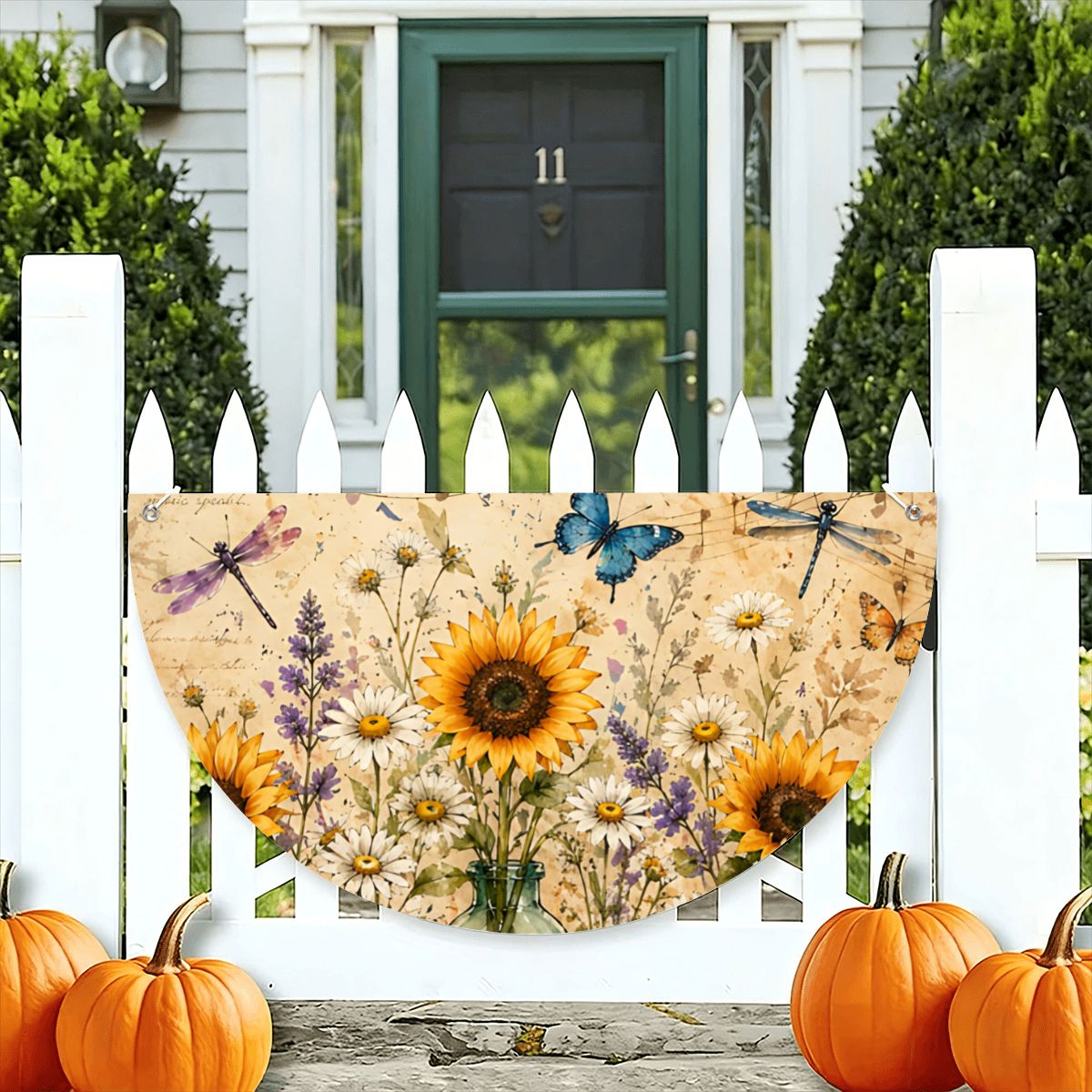 Half-Round Flags For Outside (Made in USA)