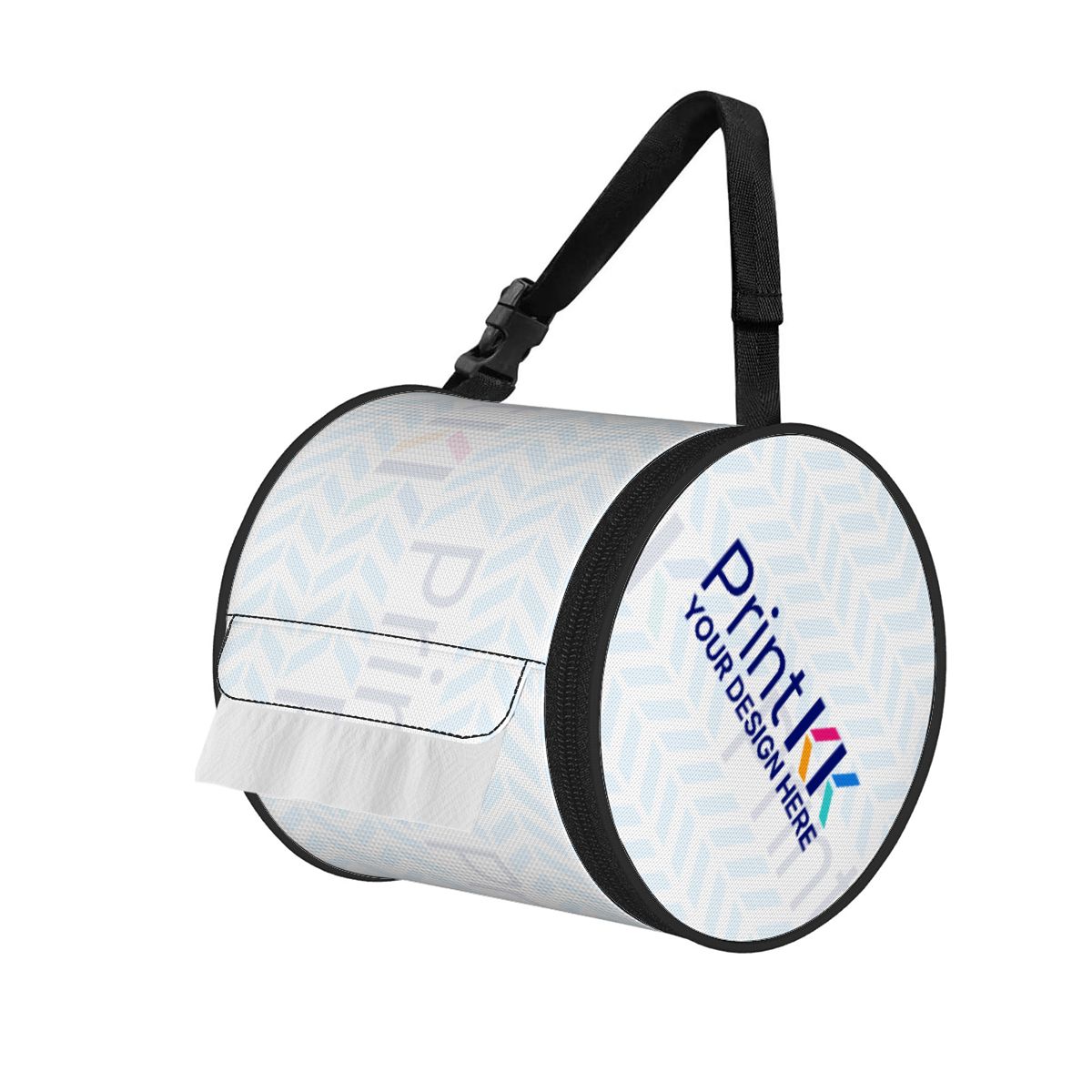 Hängende runde Taschentuchrollen-Tasche