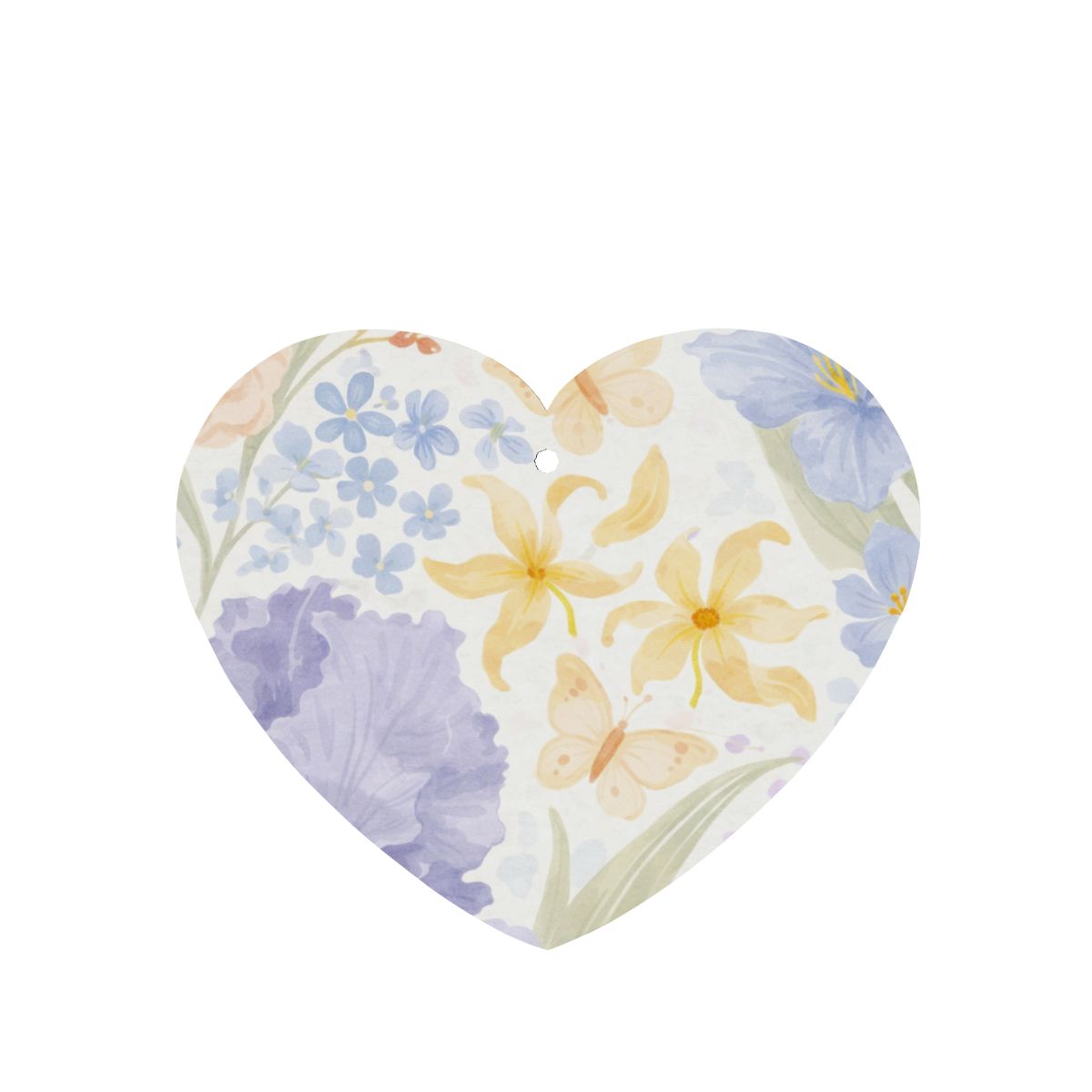 ハート型カーエアフレッシュナーカード（1個）