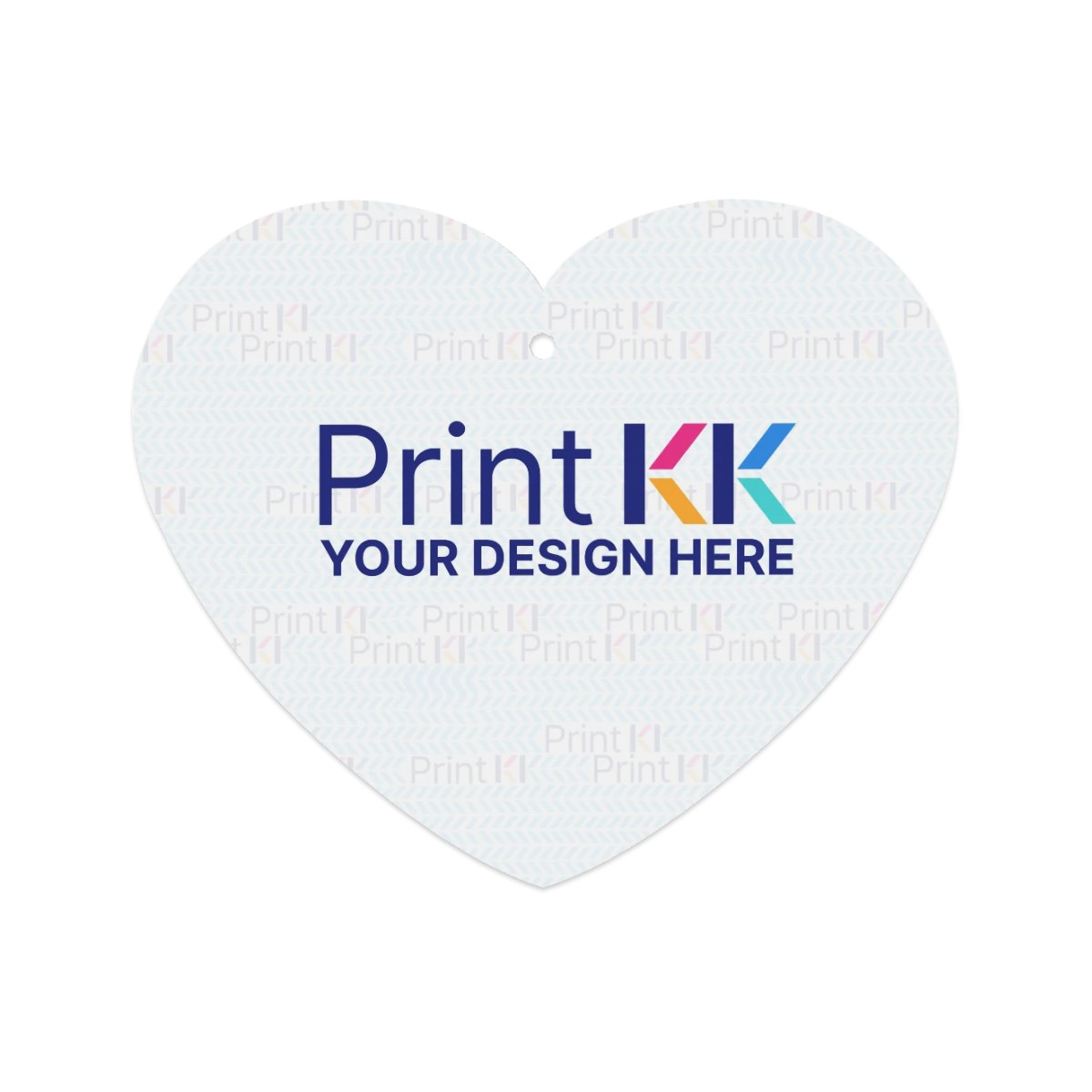 Hartvormige auto luchtverfrisser kaart (1st)