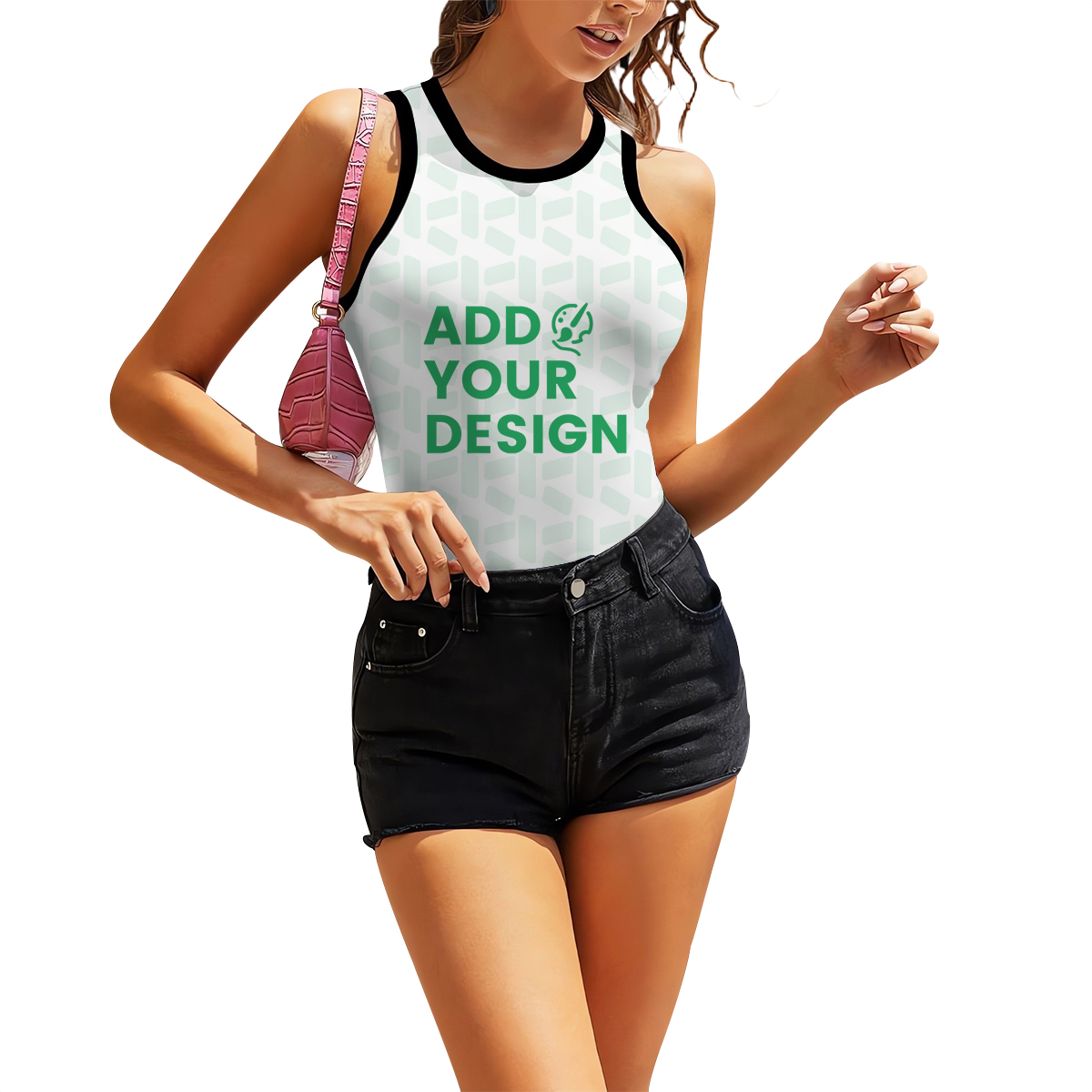 High Neck Tank Top