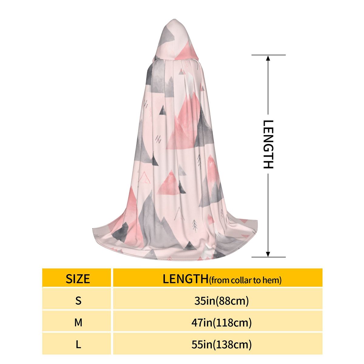 Hooded Cloak For Teenagers