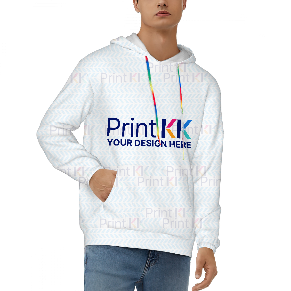 Hoodie for Men Pocket Sweatshirt Customized Services