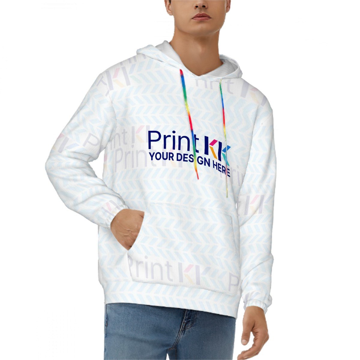 Hoodie for Men Pocket Sweatshirt Customized Services