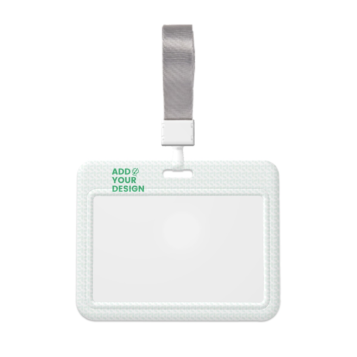 Horizontal ID Badge Holder(Single-Sided Design)